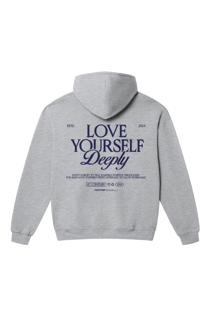 Zip Hoodie Notre Love Yourself W24 24H EXPRESS SHIPMENT
