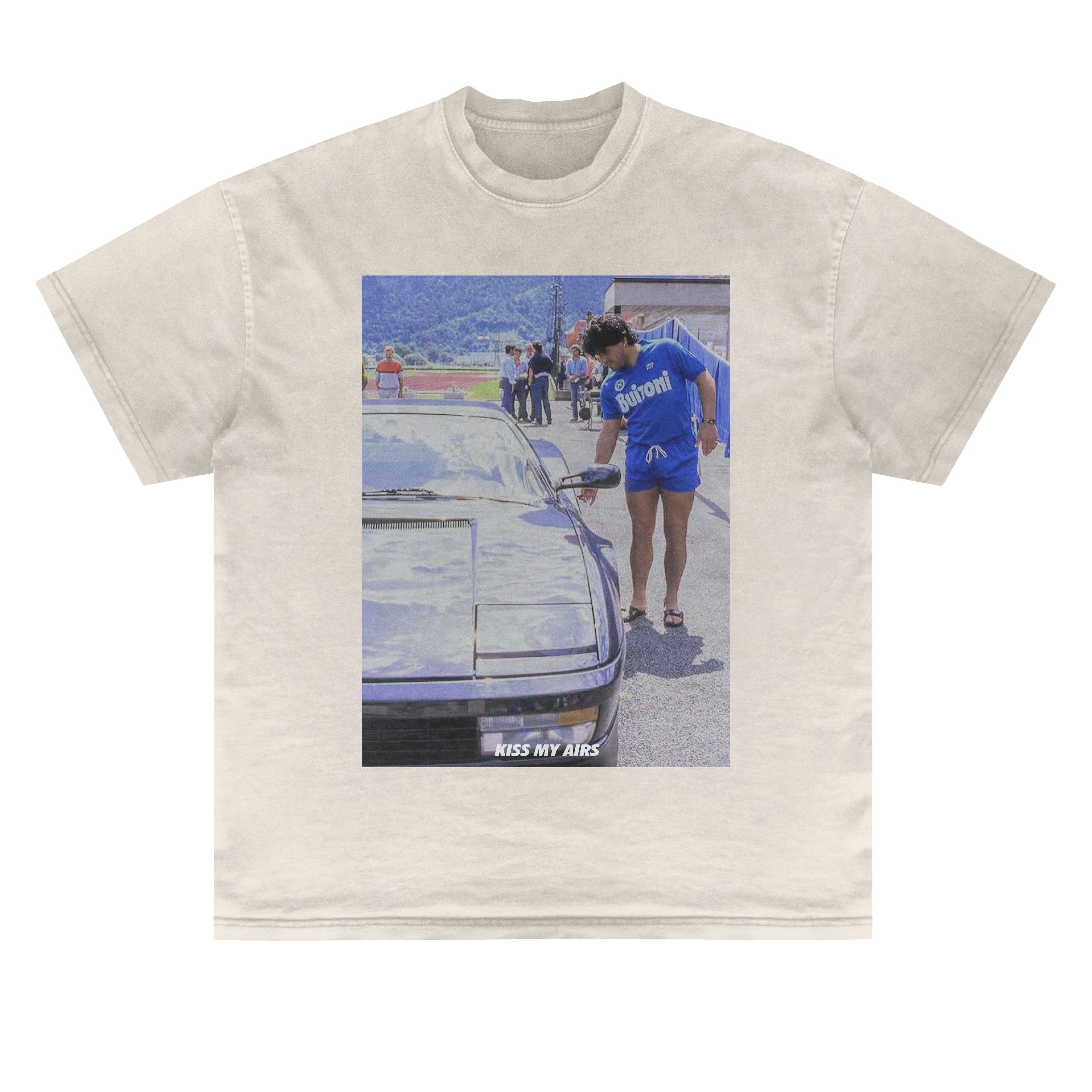 T-shirt Kiss My Airs  MARADONA 24H EXPRESS SHIPMENT