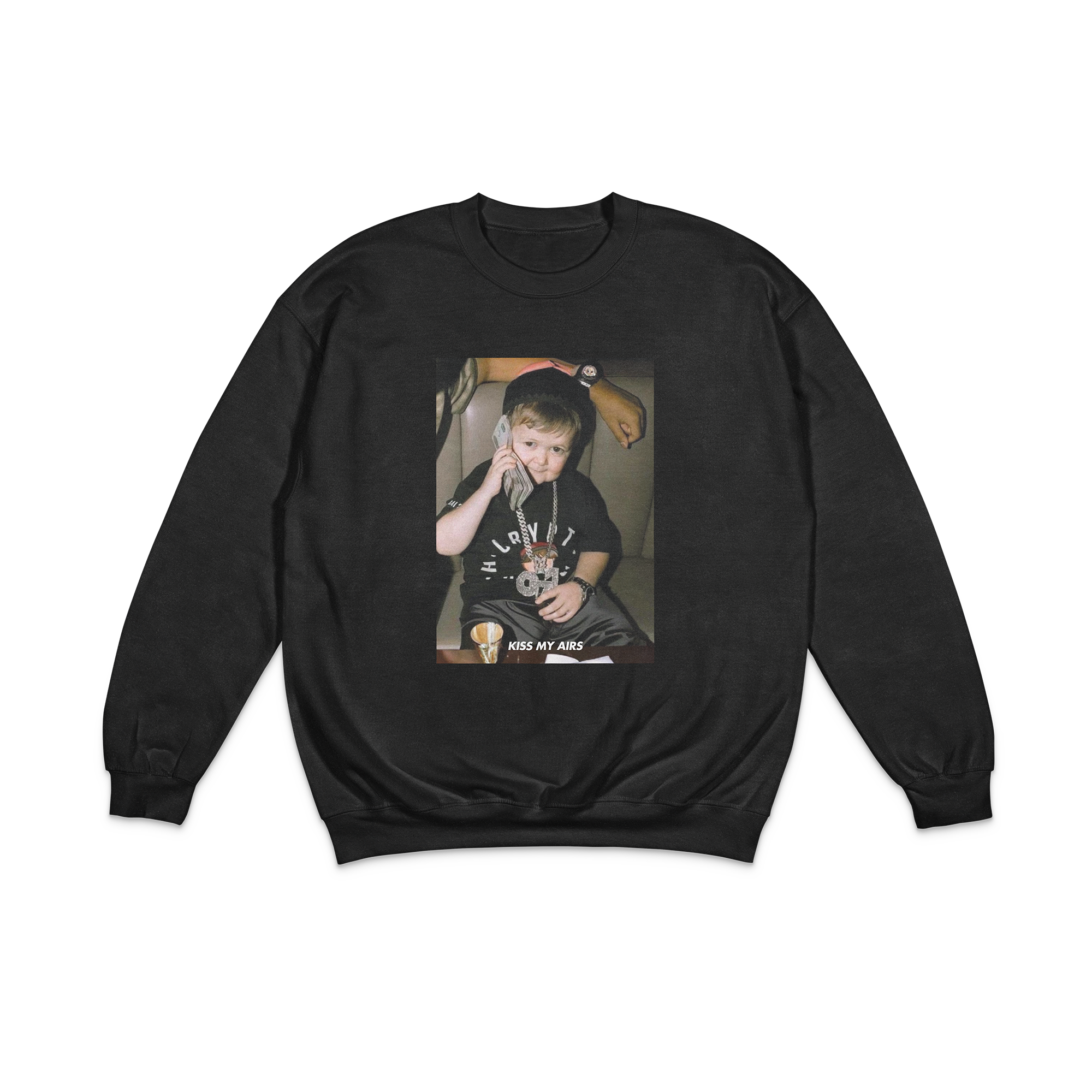 Crewneck KISS MY AIRS Iconic Hasbulla