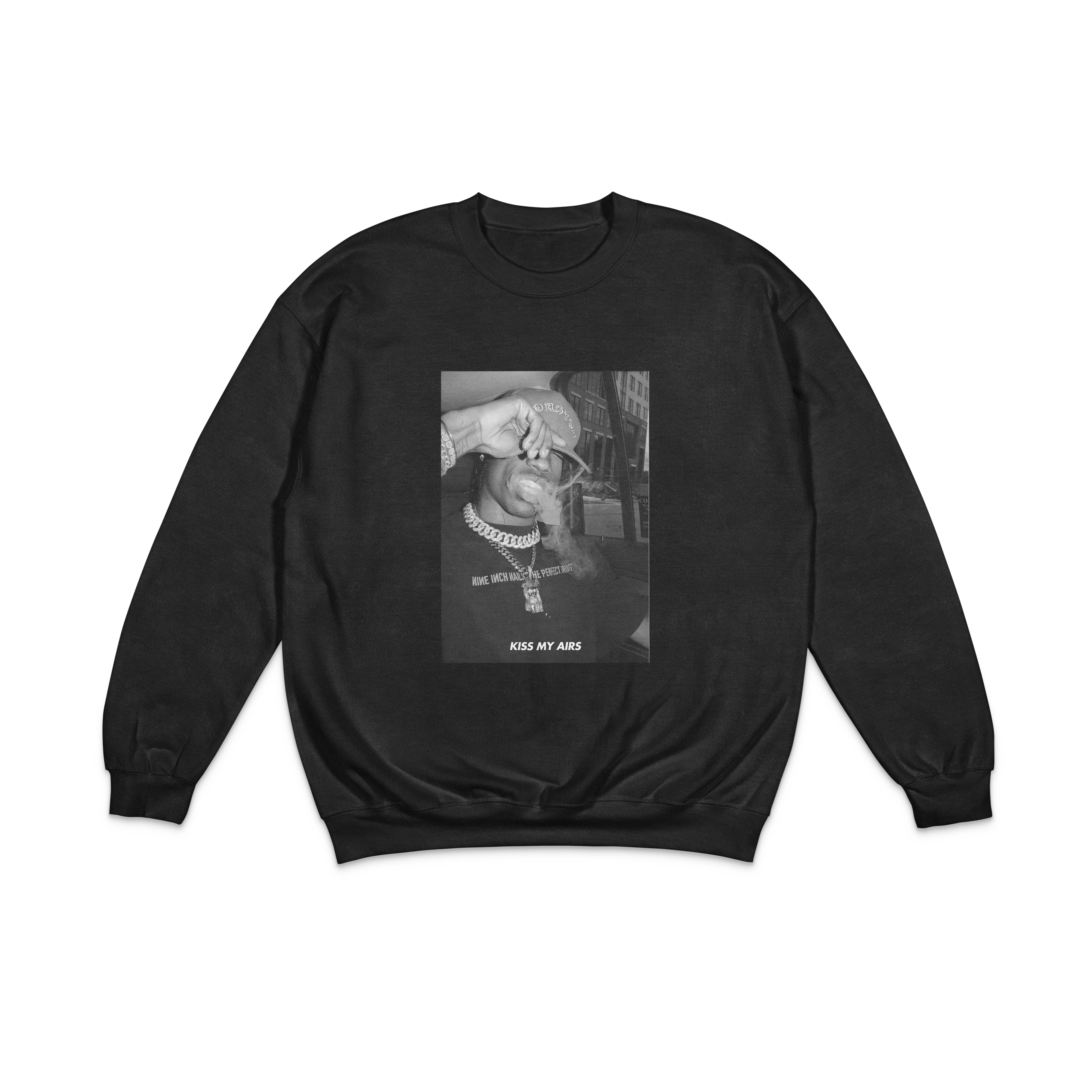 Crewneck KISS MY AIRS Iconic Travis