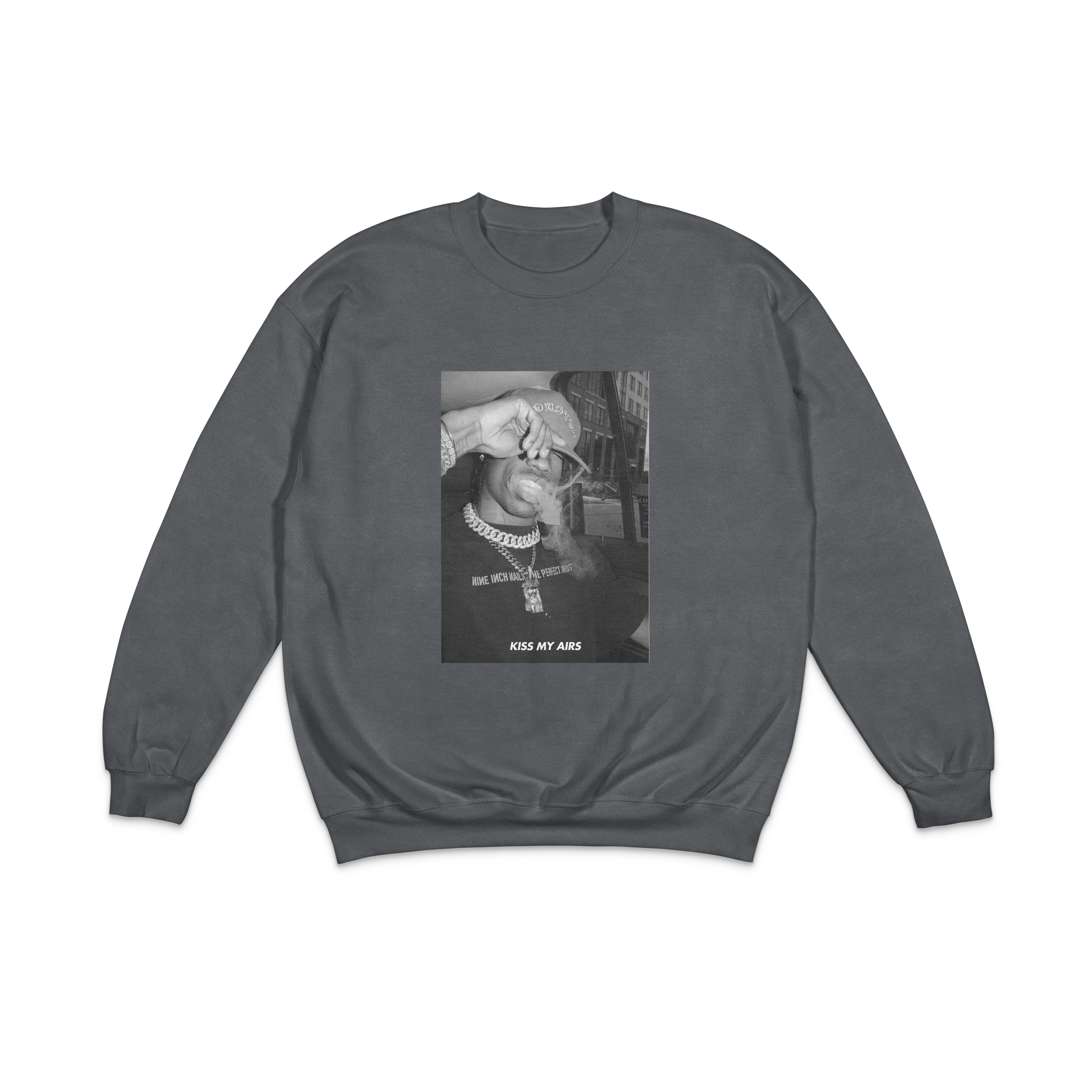 Crewneck KISS MY AIRS Iconic Travis